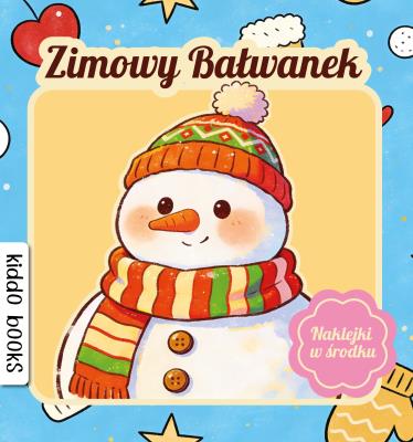 Okładka książki Kolorowanka. Zimowy bałwanek