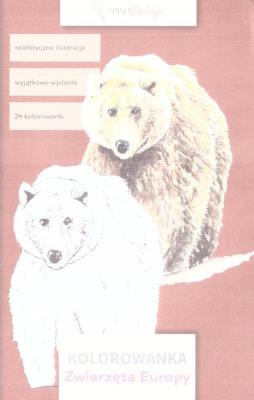 Okładka książki Kolorowanka. Zwierzęta Europy
