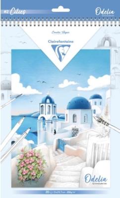 Opakowanie Kolorowanki A4 Odelia Miasta - Emmanuelle Colin