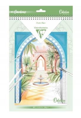 Opakowanie Kolorowanki A4 Odelia Ogrody - Emmanuelle Colin