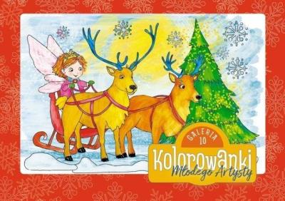 Okładka książki Kolorowanki młodego Artysty. Galeria 10