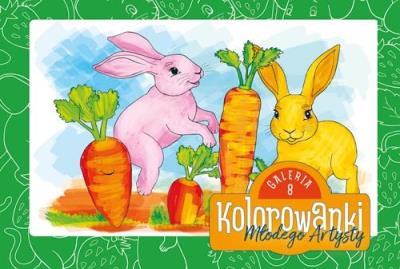 Kolorowanki młodego Artysty. Galeria 8. Autor:   Praca zbiorowa. SmakLiter.pl Okładka książki Kolorowanki młodego Artysty. Galeria 8