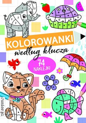 Okładka książki Kolorowanki według klucza