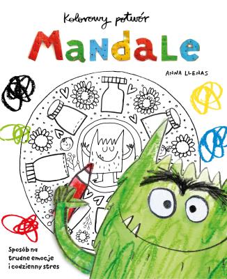 Okładka książki Kolorowy potwór. Mandala