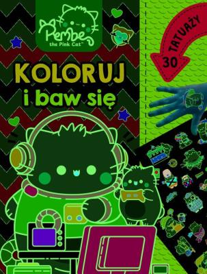 Okładka książki Koloruj i baw się. 30 tatuaży. Pembe