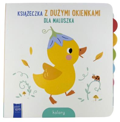 Okładka książki Kolory. Książeczka z dużymi okienkami dla maluszka