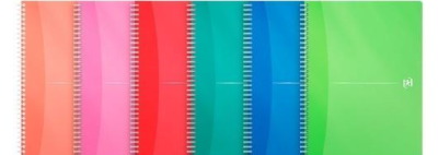 Opakowanie Kołozeszyt A4/90K linia My Colours (5szt) OXFORD