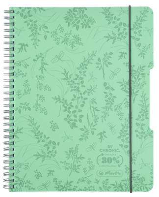 Opakowanie Kołozeszyt A5/80K kratka Pastel miętowy (4szt)