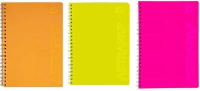 Opakowanie Kołozeszyt A5/80K linia Fluo ASTRA
