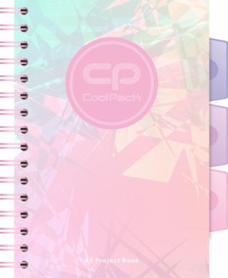 Kołozeszyt A5 PP Coolpack Tie Dye. Wydawca: Patio. SmakLiter.pl Opakowanie Kołozeszyt A5 PP Coolpack Tie Dye