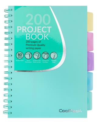 Opakowanie Kołozeszyt B5 PP Coolpack Pastel Powder Mint