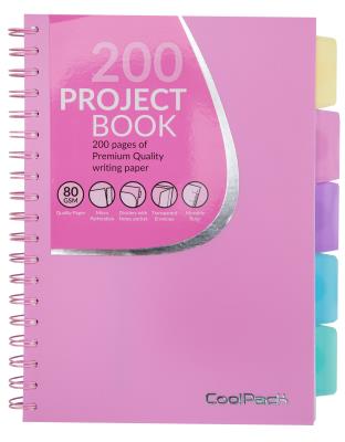 Opakowanie Kołozeszyt B5 PP Coolpack Pastel Powder Pink