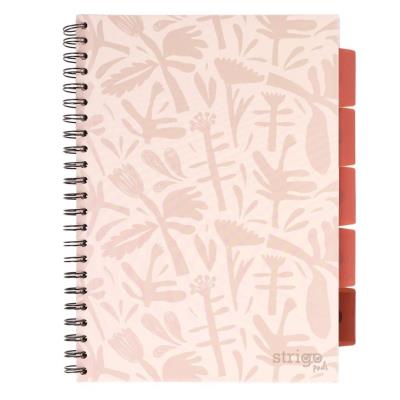 Opakowanie Kołozeszyt Pads A4/100K kratka Floral beżowy