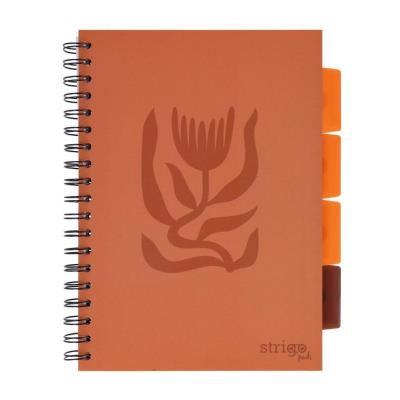 Opakowanie Kołozeszyt Pads B5/100K kratka Floral ceglany