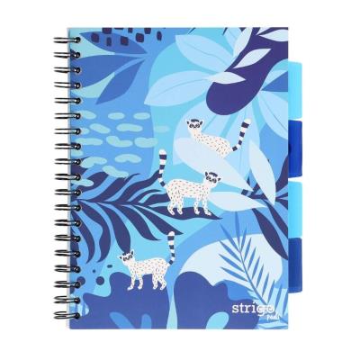 Opakowanie Kołozeszyt Pads B5/100K kratka Jungla niebieski