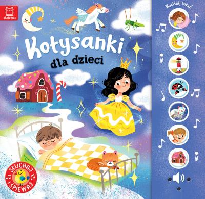 Okładka książki Kołysanki dla dzieci. Słuchaj i śpiewaj!