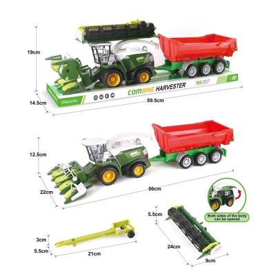 Kombajn z czerwoną przyczepą. Wydawca: TOYS Paweł Wojda. SmakLiter.pl Opakowanie Kombajn z czerwoną przyczepą