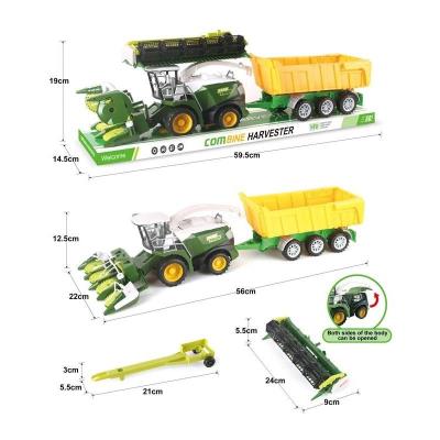 Kombajn z żółtą przyczepą. Wydawca: TOYS Paweł Wojda. SmakLiter.pl Opakowanie Kombajn z żółtą przyczepą