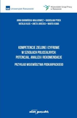 Okładka książki Kompetencje zielone i cyfrowe w szkołach...