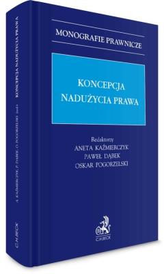 Okładka książki Koncepcja nadużycia prawa