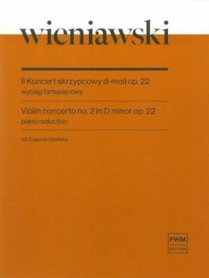 Okładka książki Koncert skrzypcowy d-moll op. 22 wyciąg...