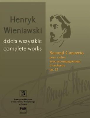 Okładka książki Koncert skrzypcowy na skrzypce i orkiestrę op. 22