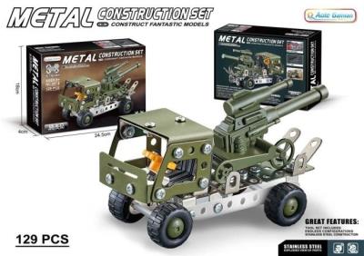 Opakowanie Konstruktor metalowy 129el