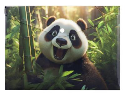 Opakowanie Koperta A4 PP na napę z nadrukiem Panda