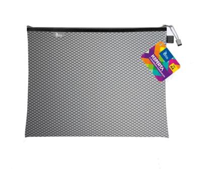 Koperta A4 z suwakiem metalalowym czarna. Wydawca: TETIS. SmakLiter.pl Opakowanie Koperta A4 z suwakiem metalalowym czarna