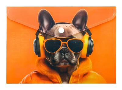 Opakowanie Koperta A5 PP na napę z nadrukiem Cool Dog