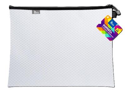 Koperta B4 z suwakiem metalalowym biała. Wydawca: TETIS. SmakLiter.pl Opakowanie Koperta B4 z suwakiem metalalowym biała