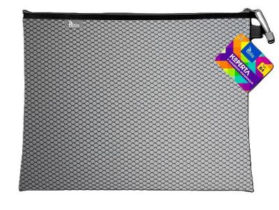 Koperta B4 z suwakiem metalalowym czarna. Wydawca: TETIS. SmakLiter.pl Opakowanie Koperta B4 z suwakiem metalalowym czarna