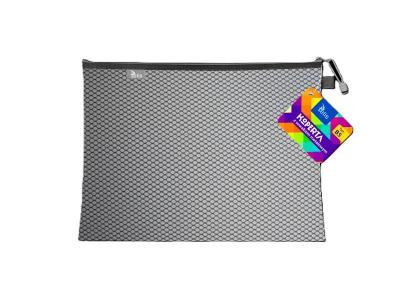 Koperta B5 z suwakiem metalalowym czarna. Wydawca: TETIS. SmakLiter.pl Opakowanie Koperta B5 z suwakiem metalalowym czarna