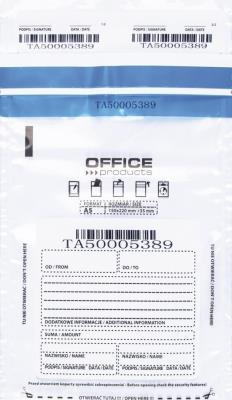 Opakowanie Koperta bezpieczna transparentna 150x220mm 50szt