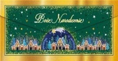 Koperta Boże Narodzenie Noc wigilijna. Wydawca: Henry. SmakLiter.pl Opakowanie Koperta Boże Narodzenie Noc wigilijna
