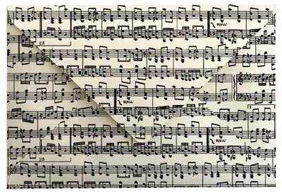 Opakowanie Koperta BSM.554 23x16cm Muzyka