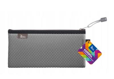 Koperta DL z suwakiem metalowym czarna. Wydawca: TETIS. SmakLiter.pl Opakowanie Koperta DL z suwakiem metalowym czarna