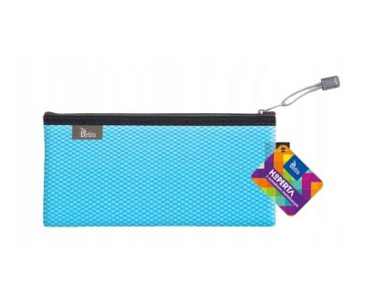 Koperta DL z suwakiem metalowym niebieska. Wydawca: TETIS. SmakLiter.pl Opakowanie Koperta DL z suwakiem metalowym niebieska