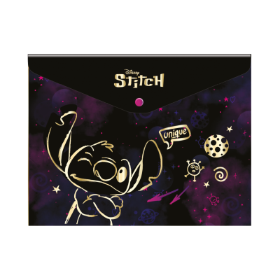 Opakowanie Koperta na dokumenty A4 PP Disney Gold Stitch wzór 2
