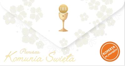 Opakowanie Koperta na pieniądze Komunia KOP-044