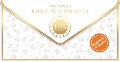 Opakowanie Koperta na pieniądze Komunia KOP-047