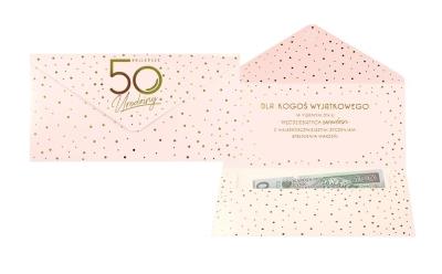 Opakowanie Koperta podarunkowa Elite Urodziny 50
