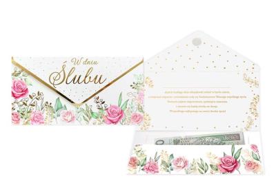 Koperta podarunkowa Ślub. Wydawca: Kukartka. SmakLiter.pl Opakowanie Koperta podarunkowa Ślub