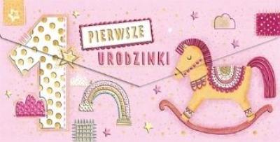 Opakowanie Koperta Roczek Konik różowy