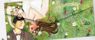 Koperta Ślub Para na łące. Wydawca: Henry. SmakLiter.pl Opakowanie Koperta Ślub Para na łące