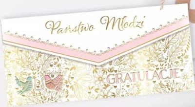 Koperta Ślub Pudrowa. Wydawca: Henry. SmakLiter.pl Opakowanie Koperta Ślub Pudrowa