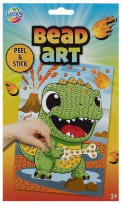 Koraliki A5 odpinane i naklejane Dino. Wydawca: ANTELLA. SmakLiter.pl Opakowanie Koraliki A5 odpinane i naklejane Dino