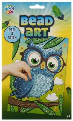 Koraliki A5 odpinane i naklejane Sowa. Wydawca: ANTELLA. SmakLiter.pl Opakowanie Koraliki A5 odpinane i naklejane Sowa