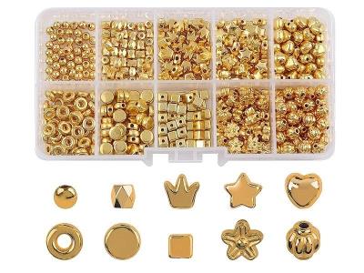 Opakowanie Koraliki DIY złote