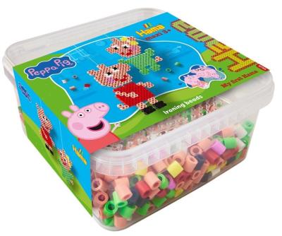 Opakowanie Koraliki i tablica w pudełku Świnka Peppa 900el